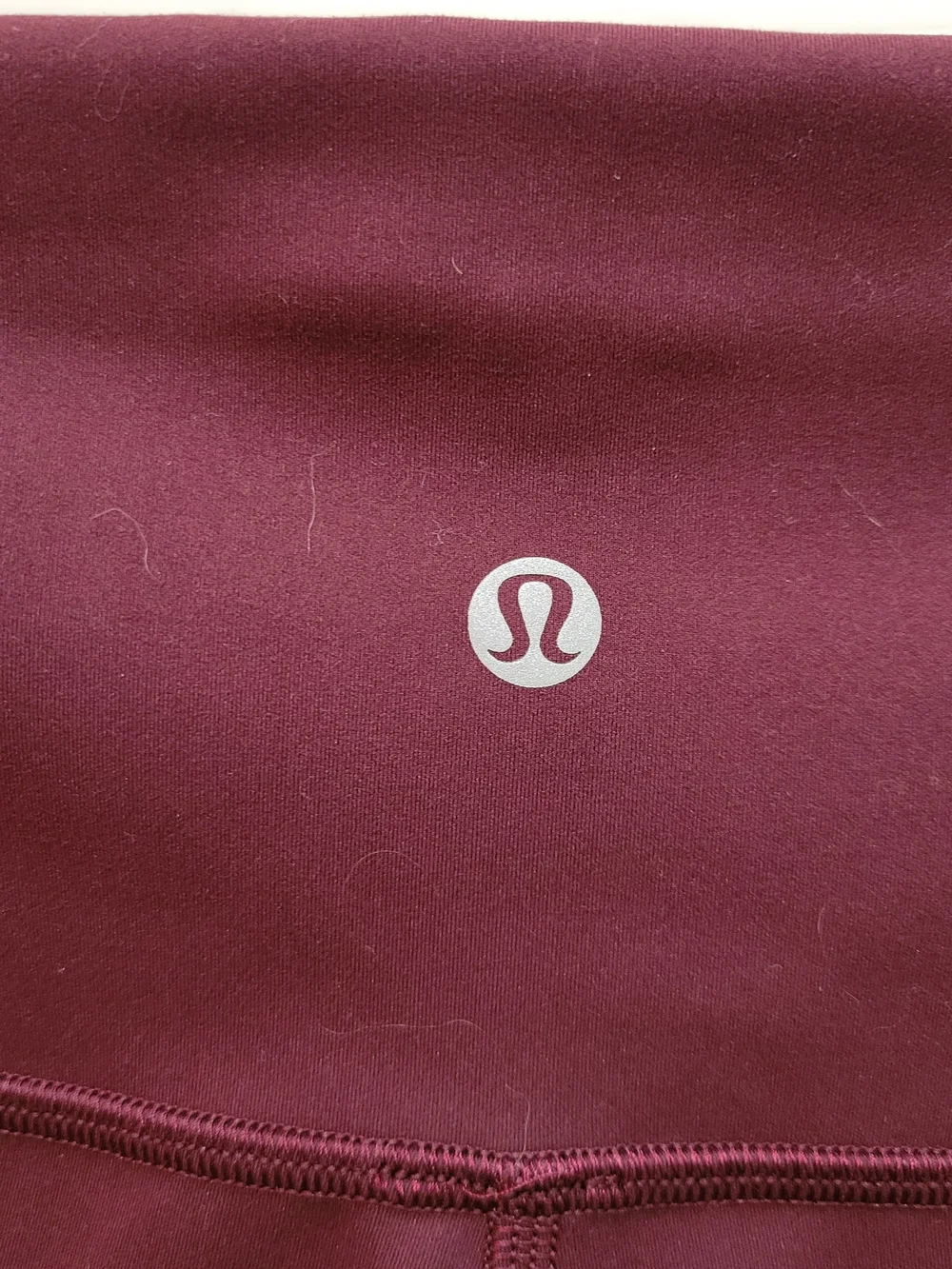 lululemon athletica High-Rise 7/8 Leggings in Deep Burgundy